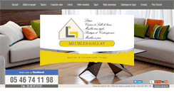 Desktop Screenshot of meubles-saintes-17.com
